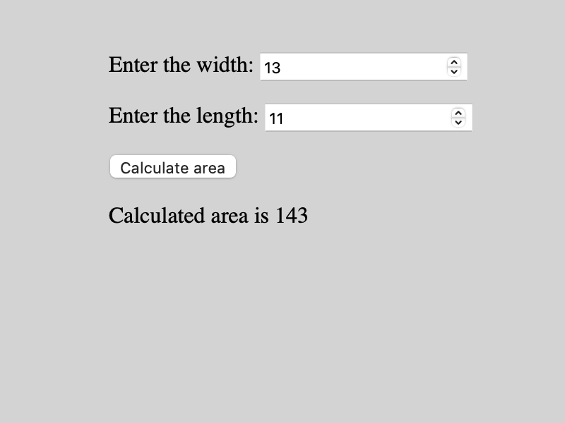 input number