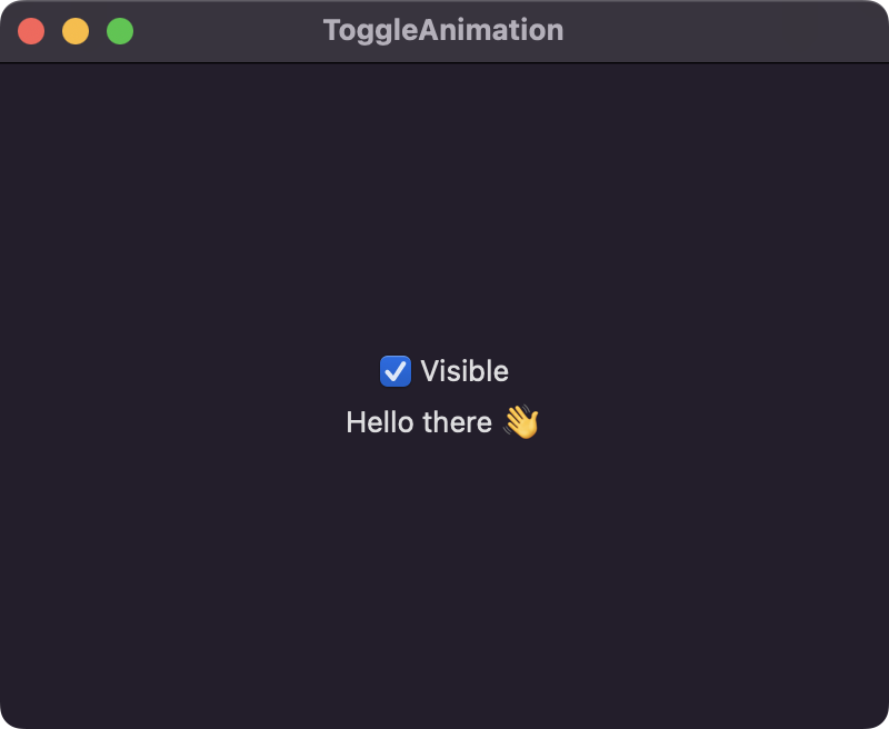 toggle animate