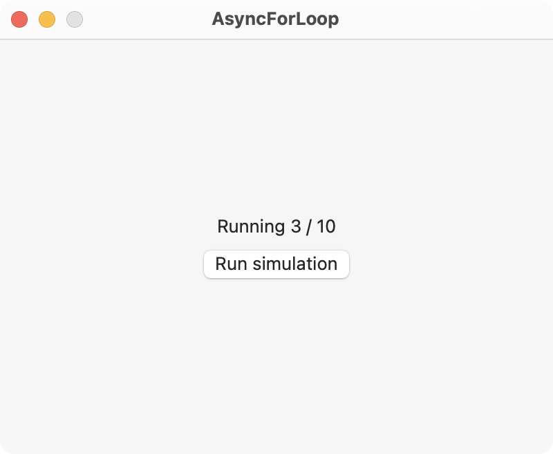 async for loop
