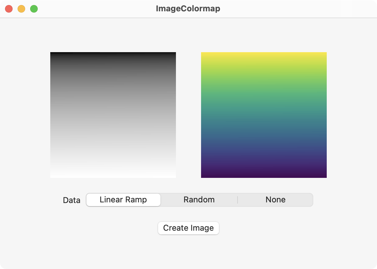 image colormap linear
