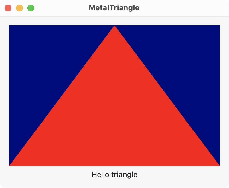 metal triangle